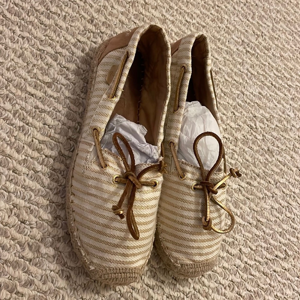 Sperry Top-Sider Katama Gold Espadrille Flats